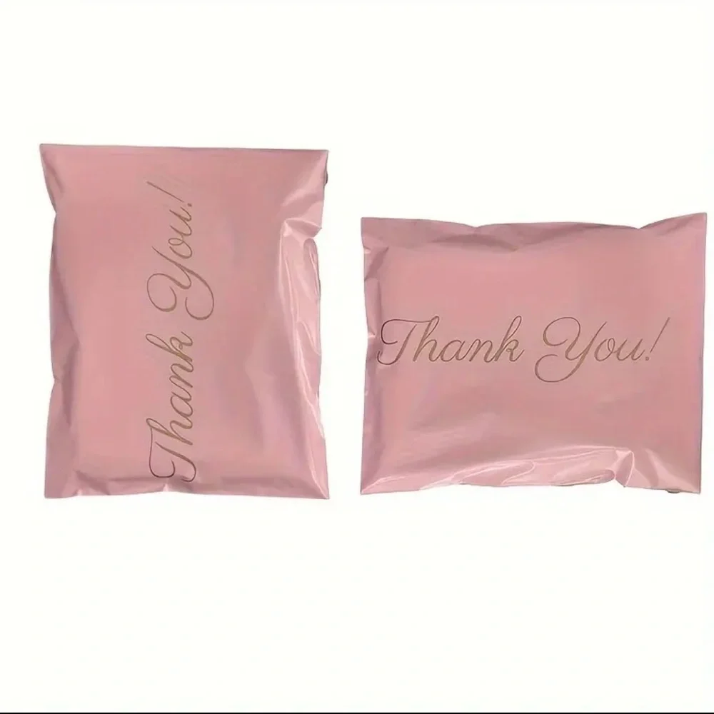 Reseller Shipping Bundle 550 PC Polymailers Stickers Bags Pink Small Business